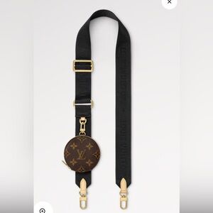 Louis Vuitton Monogram Strap with Coin Pouch